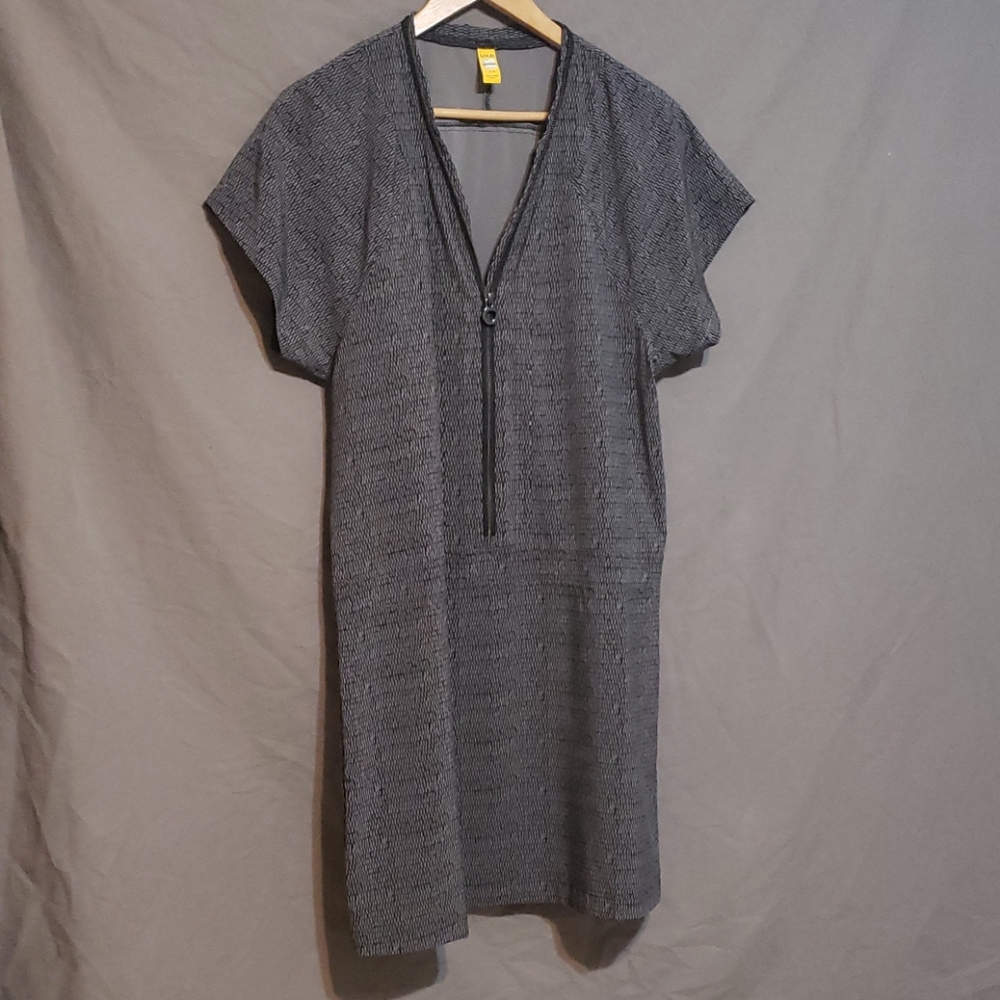 Lole black batik jaia dress